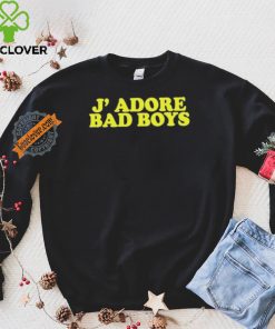Official Ajhiaa wearing j’ adore bad boys T shirt 1 Official Ajhiaa wearing j’ adore bad boys T shirt