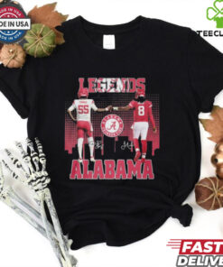 Official Alabama Crimson Tide Legends Signature Unisex T Shirt