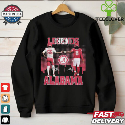 Official Alabama Crimson Tide Legends Signature Unisex T Shirt