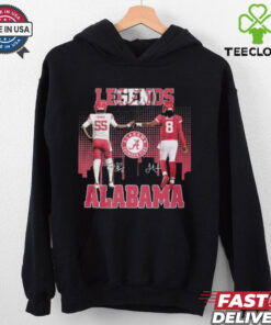Official Alabama Crimson Tide Legends Signature Unisex T Shirt