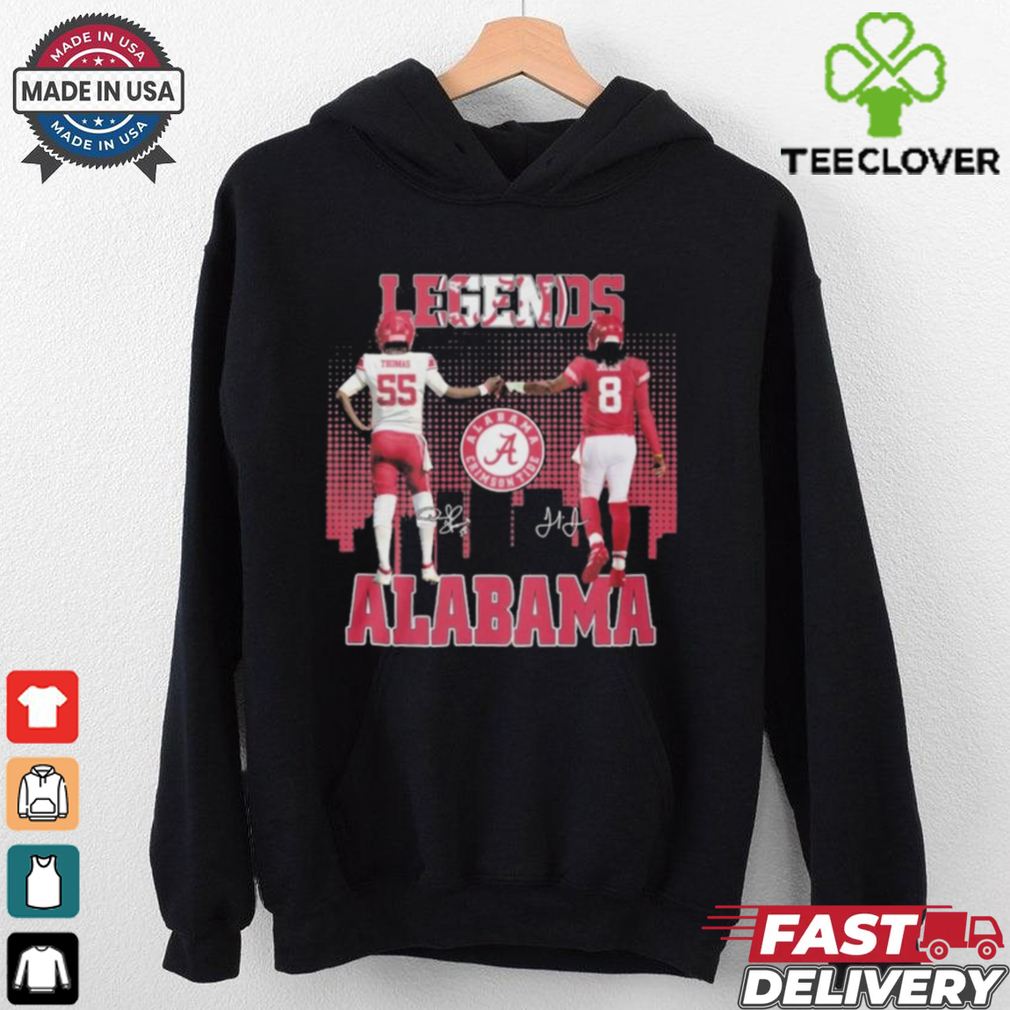 Official Alabama Crimson Tide Legends Signature Unisex T Shirt Official Alabama Crimson Tide Legends Signature Unisex T Shirt