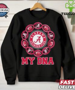 Official Alabama Crimson Tide My DNA Shirt