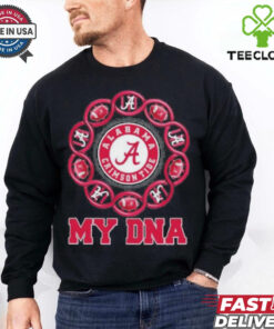 Official Alabama Crimson Tide My DNA Shirt