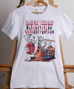Official Alabama Crimson Tide Time For Your Nap Little Brother T Shirt 2 Official Alabama Crimson Tide Time For Your Nap Little Brother T Shirt
