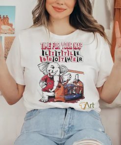 Official Alabama Crimson Tide Time For Your Nap Little Brother T Shirt 4 Official Alabama Crimson Tide Time For Your Nap Little Brother T Shirt