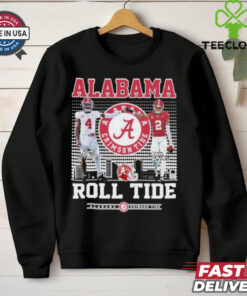 Official Alabama Crimson Tide – Roll Tide Signature Unisex T Shirt 2 Official Alabama Crimson Tide – Roll Tide Signature Unisex T Shirt