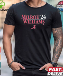 Official Alabama Football Milroe Williams ’24 Shirt