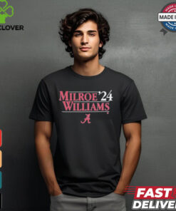 Official Alabama Football Milroe Williams ’24 Shirt