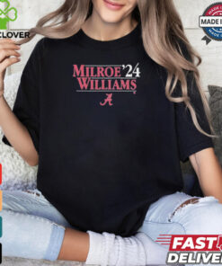 Official Alabama Football Milroe Williams ’24 Shirt