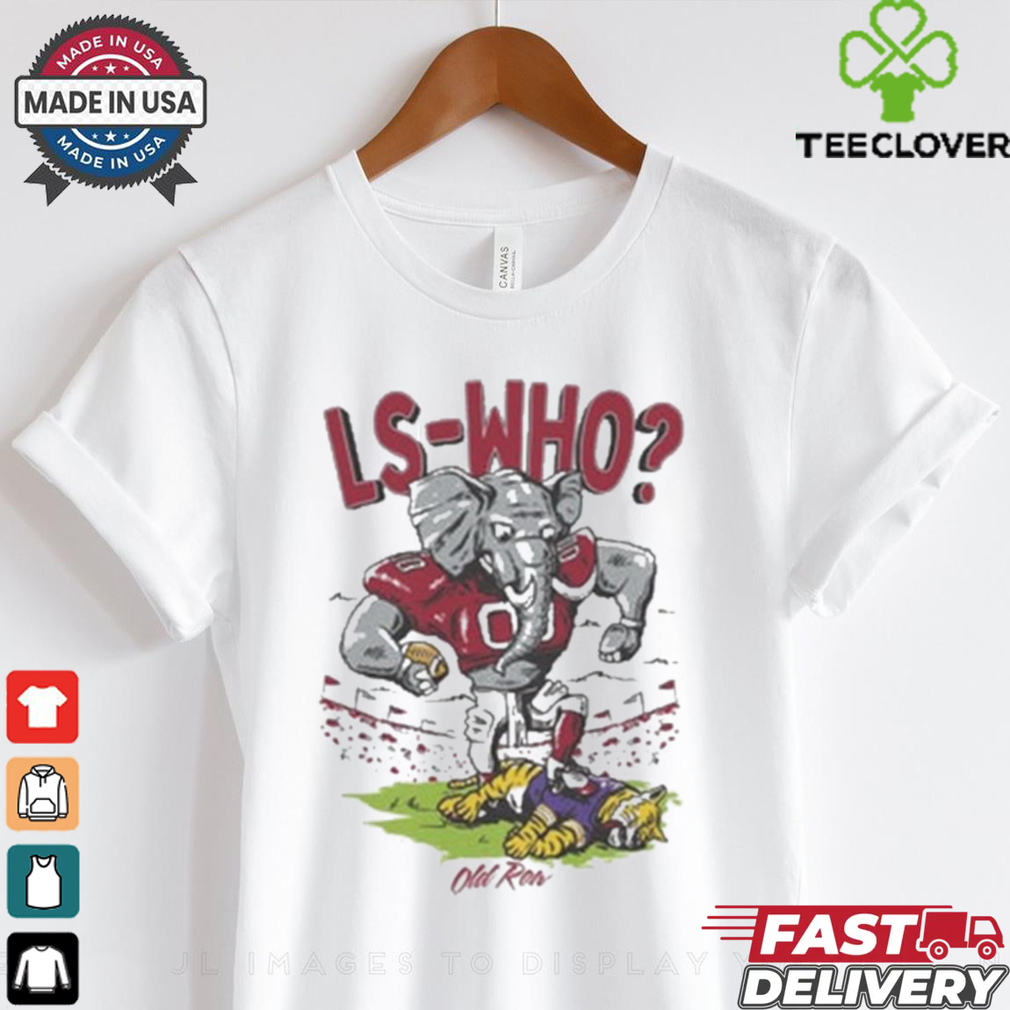 Official Alabama LS Who Football Shirt Official Alabama LS Who Football Shirt