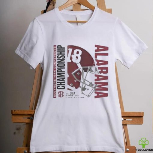 Official Alabama Vs Uga 2023 Sec Championship Bound Helmets Shirt