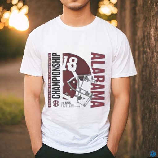 Official Alabama Vs Uga 2023 Sec Championship Bound Helmets Shirt