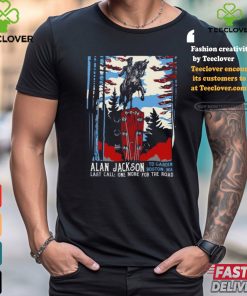 Official Alan Jackson August 2 2024 TD Garden Boston MA Poster shirt