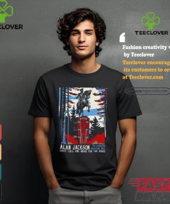 Official Alan Jackson August 2 2024 TD Garden Boston MA Poster shirt