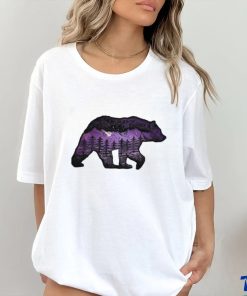 Official Alaskan Bear With Lake & Mountain Souvenir Shirt