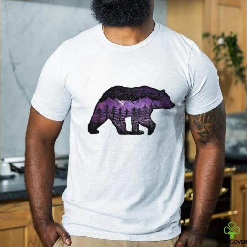 Official Alaskan Bear With Lake & Mountain Souvenir Shirt