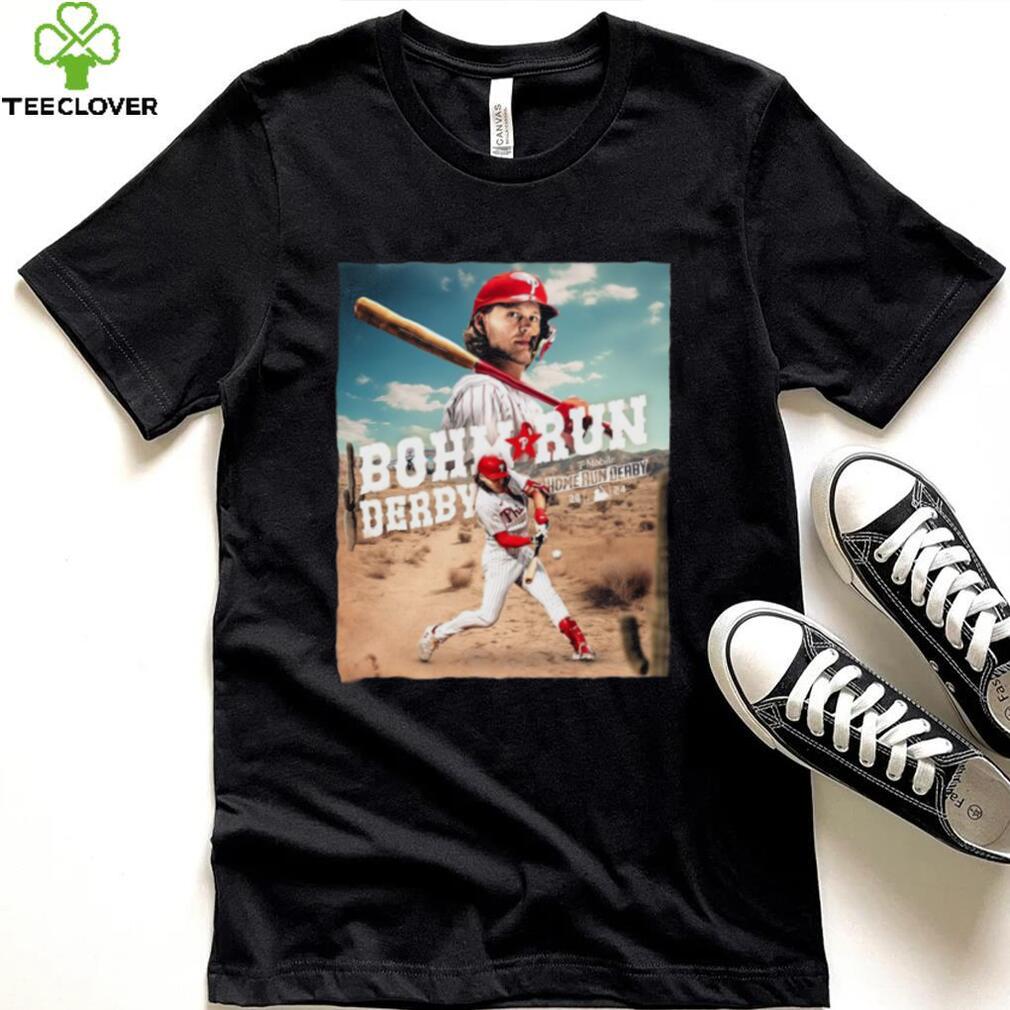 Official Alec Bohm Phillies Home Run Derby Shirt Official Alec Bohm Phillies Home Run Derby Shirt