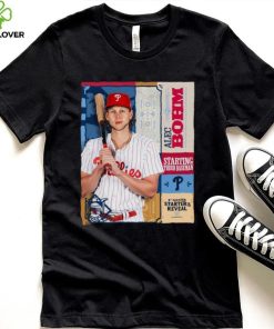 Official Alec Bohm Phillies National League Third Baseman 2024 All Star Game Shirt