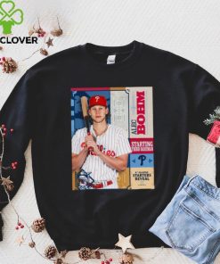 Official Alec Bohm Phillies National League Third Baseman 2024 All Star Game Shirt