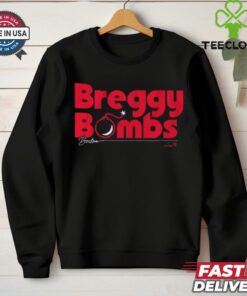 Official Alex Bregman Boston Breggy Bombs Boston Red Sox MLB t shirt