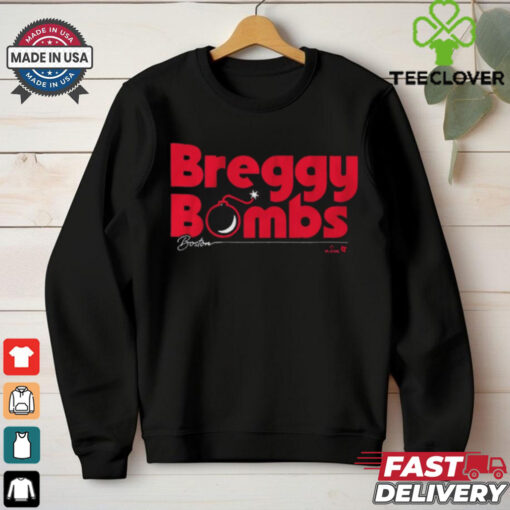 Official Alex Bregman Boston Breggy Bombs Boston Red Sox MLB t shirt