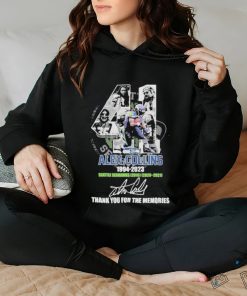 Official Alex Collins 1994 2023 Seattle Seahawks 2016 2020 2021 Thank You For The Memories Signature hoodie, sweater, longsleeve, shirt v-neck, t-shirt