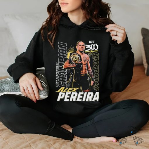 Official Alex Pereira UFC 300 Champion 2024 Shirt