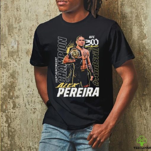 Official Alex Pereira UFC 300 Champion 2024 Shirt