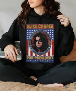 Official Alice Cooper For President T Shirt