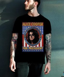 Official Alice Cooper For President T Shirt