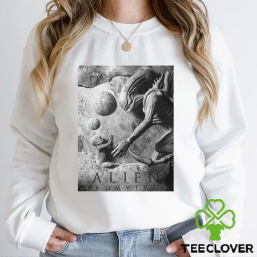 Official Alien Romulus A Fede Alvarez Film Xenomorph And Baby T hoodie, sweater, longsleeve, shirt v-neck, t-shirt