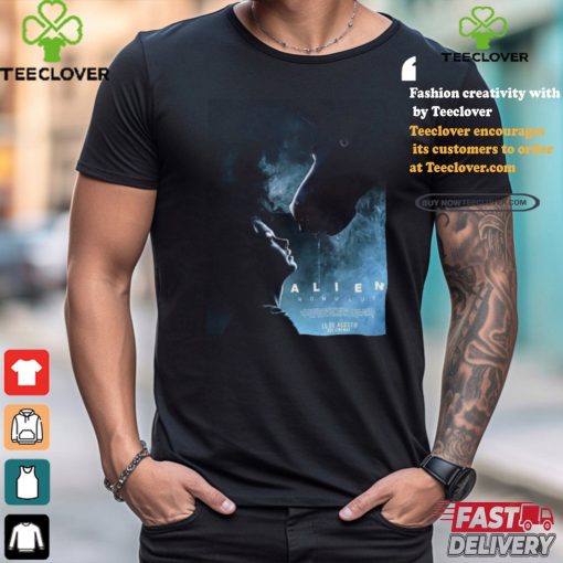 Official Alien Romulus Florence Pugh And Andrew Garfield In John Crowleys We Live In Time Poster shirt