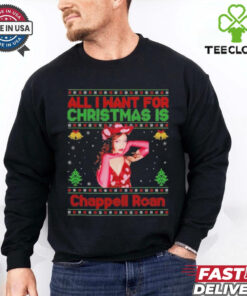 Official All I Want For Christmas Is Chappell Roan T Shirt
