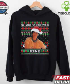 Official All I Want For Christmas Is John B T Shirt