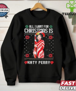 Official All I Want For Christmas Is Katy Perry 2024 Shirt