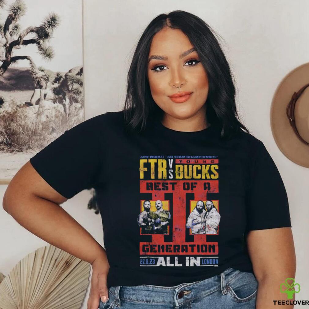 Official All In 2023 Matchup Ftr Vs Young Bucks Shirt Official All In 2023 Matchup Ftr Vs Young Bucks Shirt