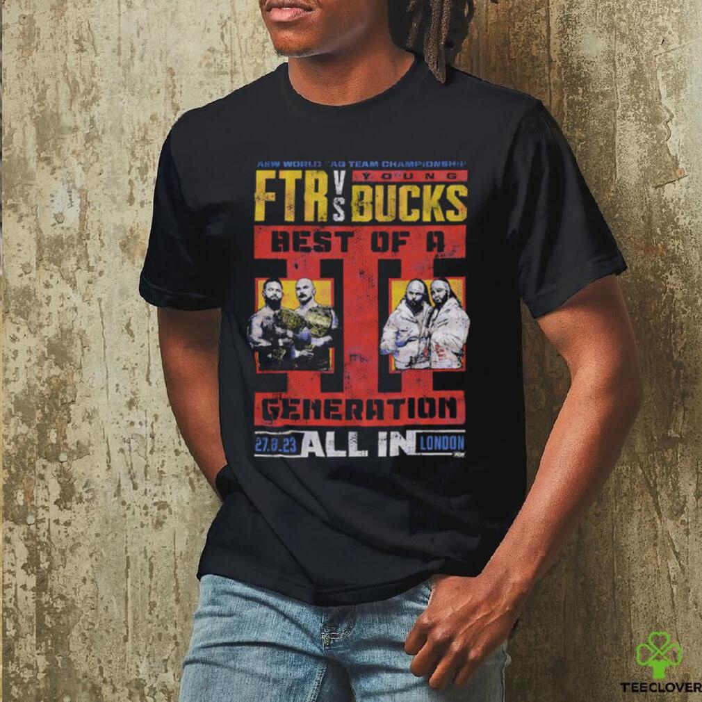 Official All In 2023 Matchup Ftr Vs Young Bucks Shirt Official All In 2023 Matchup Ftr Vs Young Bucks Shirt