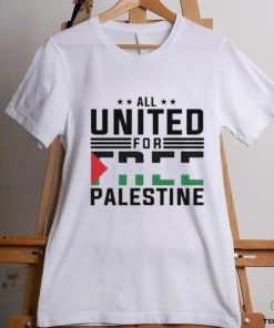 Official All United for Free Palestine T Shirt