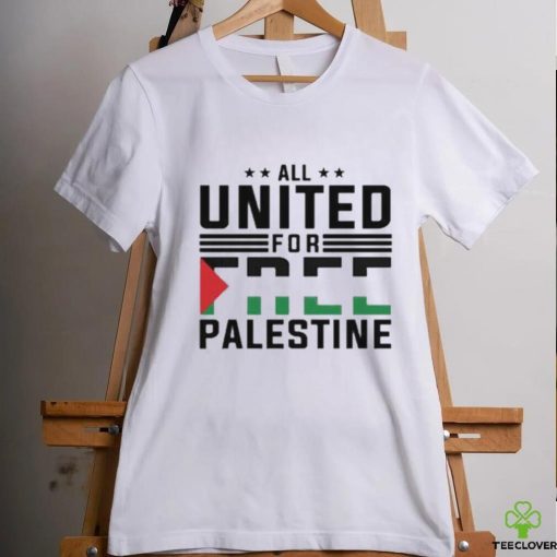 Official All United for Free Palestine T Shirt