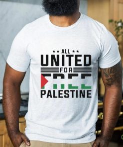 Official All United for Free Palestine T Shirt