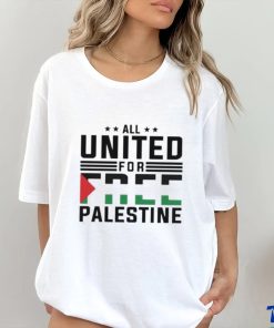 Official All United for Free Palestine T Shirt