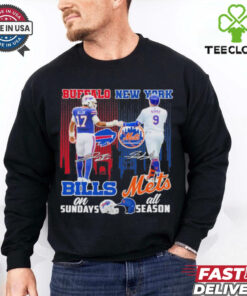 Official Allen Nimmo Bills On Sundays Mets All Season Shirt