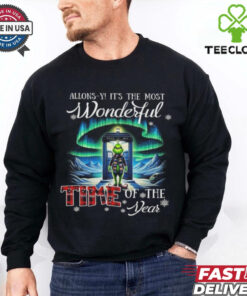 Official Allons Y It’s The Most Wonderful Time Of The Year Grinch Shirt