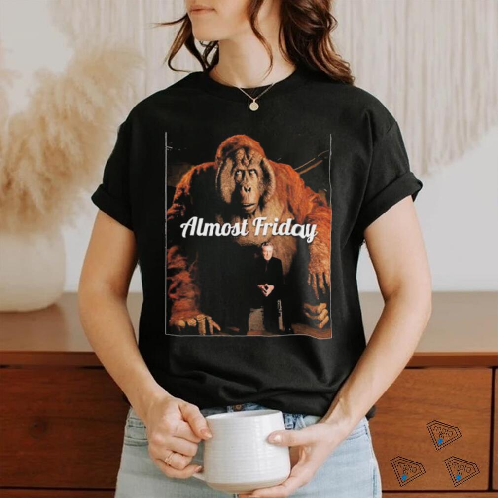 Official Almost Friday Big Ape Shirt Official Almost Friday Big Ape Shirt