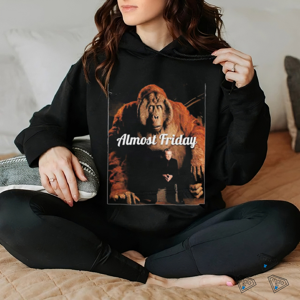 Official Almost Friday Big Ape Shirt Official Almost Friday Big Ape Shirt