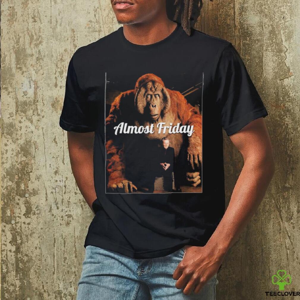 Official Almost Friday Big Ape Shirt Official Almost Friday Big Ape Shirt