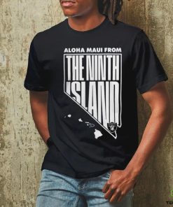 Official Aloha Maui From The Ninth Island Maui Raiders Relief T Shirt