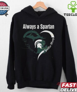 Official Always A Michigan State Spartans Men's Basketball 2024 Shirt, Michigan State basketball fan tee, Spartans basketball apparel, MSU fan gift 2024