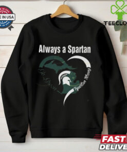 Official Always A Michigan State Spartans Men's Basketball 2024 Shirt, Michigan State basketball fan tee, Spartans basketball apparel, MSU fan gift 2024