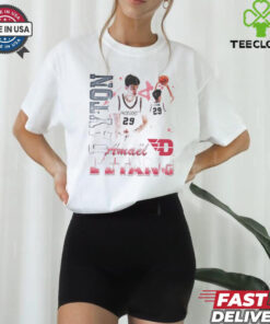 Official Amael L’Etang Dayton Flyers Basketball 90s Graphic T-shirt vintage-inspired design celebrating Amael L’Etang and Dayton Flyers basketball from the 90s era